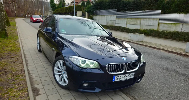 bmw seria 5 gdynia BMW Seria 5 cena 89790 przebieg: 204000, rok produkcji 2015 z Gdynia